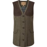 Traditional British style driven shooting including classic attire and things like Barbor Jackets, tweed and English shotguns and welly boots and plaid shirts and classic tattersall shirts or shirts with a feminine touch and shooting vests with deep pockets